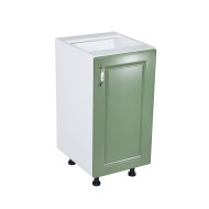 Corp inferior cu 1 usa Zebra, Alb/MDF Verde fara blat, 40 x 82 x 50 cm Corp inferior cu 1 usa Zebra, Alb/MDF Verde fara blat, 40 x 82 x 50 cm